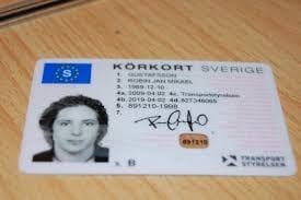 körkort skyltar